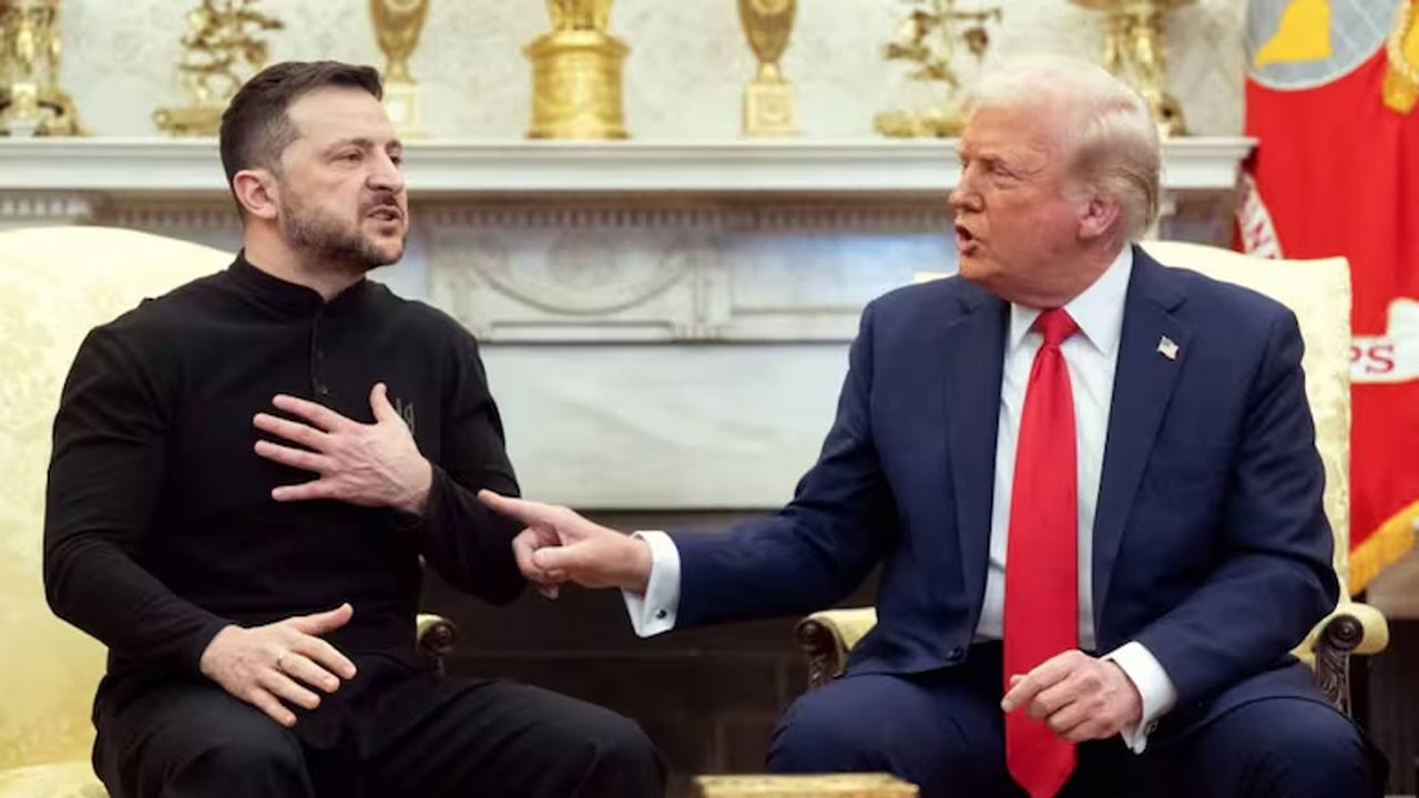 Trump-Zelenskyy: జెలెన్‌స్కీతో భేటీకి ముందు ట్రంప్ ఝలక్.. మళ్లీ వాగ్యుద్ధం తప్పదా?