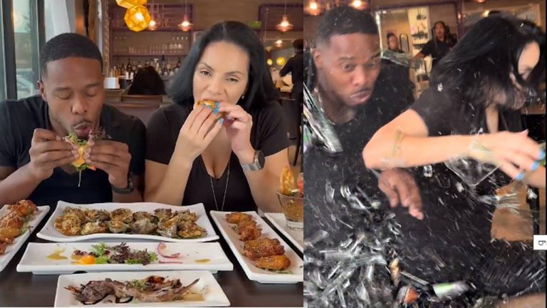 US: రెస్టారెంట్‌లో ఫుడ్ ఆరగిస్తున్న ఇన్‌ఫ్లుయెన్సర్లు.. హఠాత్తుగా ఏం జరిగిందంటే..!