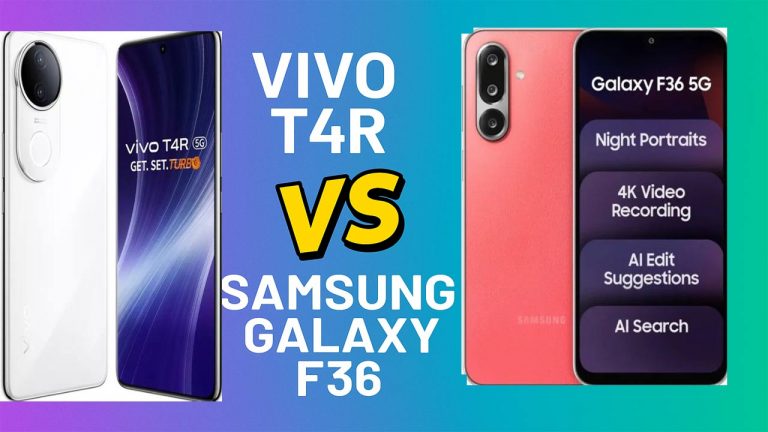 Vivo T4R vs Samsung Galaxy F36: తక్కువ ధరలో ఎక్కువ ఫీచర్లు.. వివో T4R vs శాంసంగ్ గెలాక్సీ F36.. ఏది బెస్ట్?
