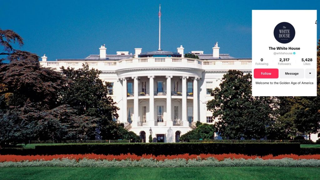 White House Official Tiktok Account