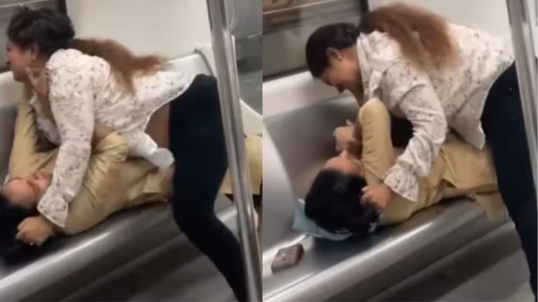 Viral Video: ఢిల్లీ మెట్రోలో పొట్టుపొట్టు కొట్టుకున్న ఇద్దరు మహిళలు.. ఇంతకీ ఏం జరిగిందంటే?