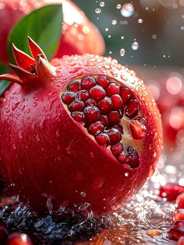 ఆరోగ్యం, అందం రెండింటికీ దానిమ్మే అసలైన బంగారం...కారణం ఏంటో చూసేయండి మరి..