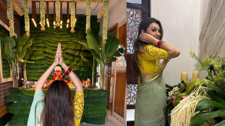 Hansika : గణేష్ చతుర్థి వేడుకల్లో విడాకుల రూమర్స్‌కు.. గట్టి రిప్లై ఇచ్చిన హన్సిక