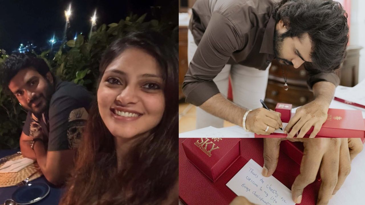 Kiran Abbavaram : వెడ్డింగ్ డే సేలబ్రేషన్‌లో.. కిరణ్-రహస్య క్యూట్ మూమెంట్స్