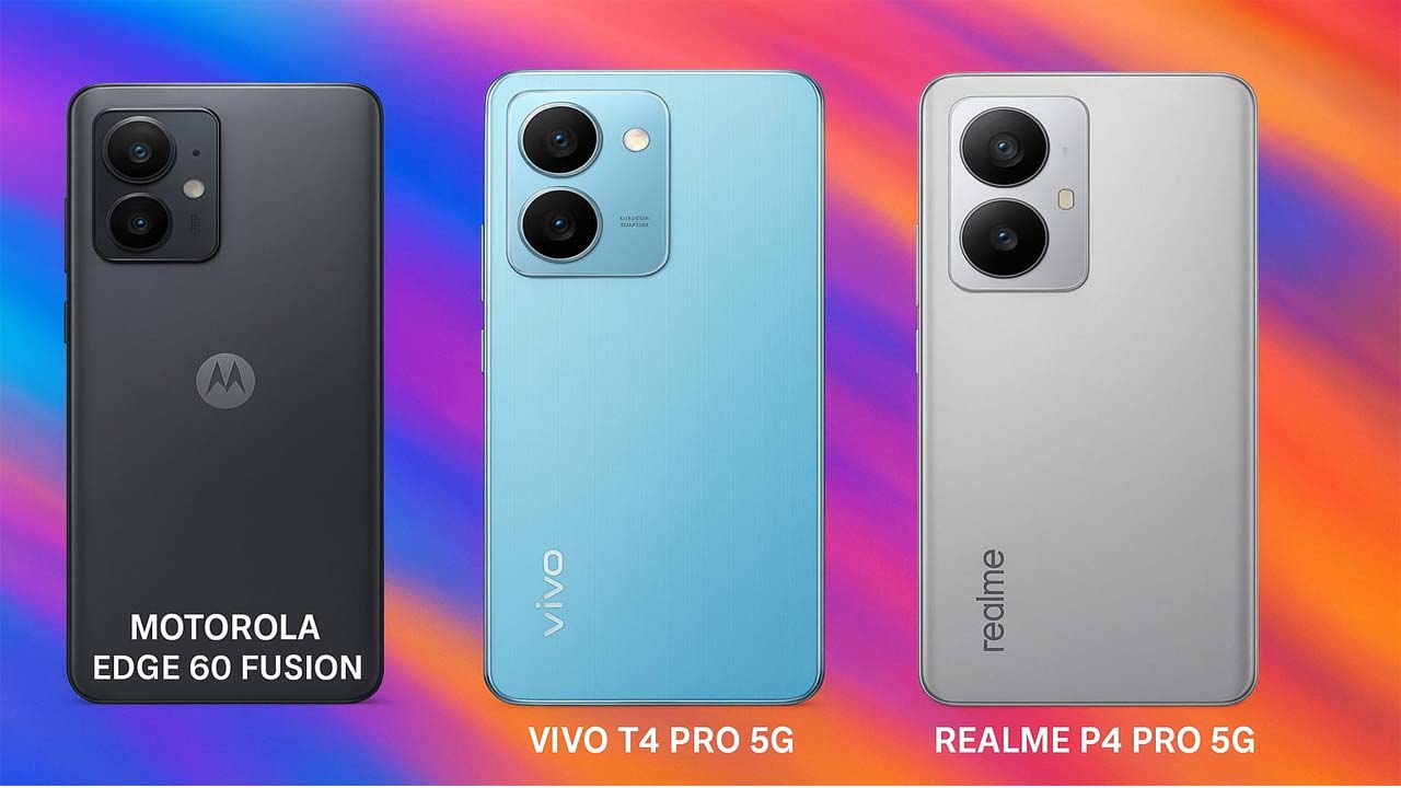 Motorola Edge 60 Fusion vs Vivo T4 Pro 5G vs Realme P4 Pro 5G:  మిడ్ రేంజ్ మొబైల్ కొనబోతున్నారా? మరి ఏ మొబైల్ బెస్ట్!