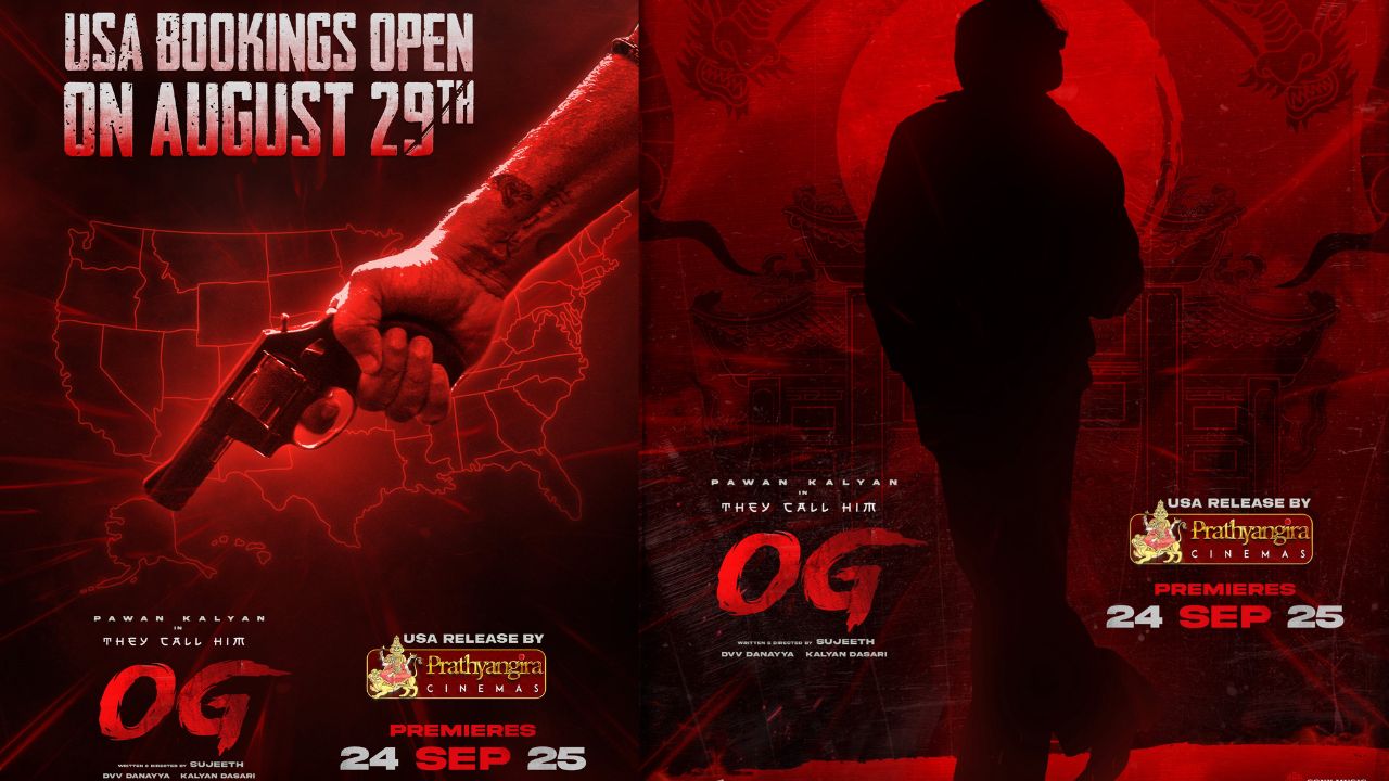 Pawan Kalyan : OG ఓవర్సీస్ బుకింగ్స్ ఓపెన్.. ఎన్ని మిలియన్స్ రాబడతాడో?