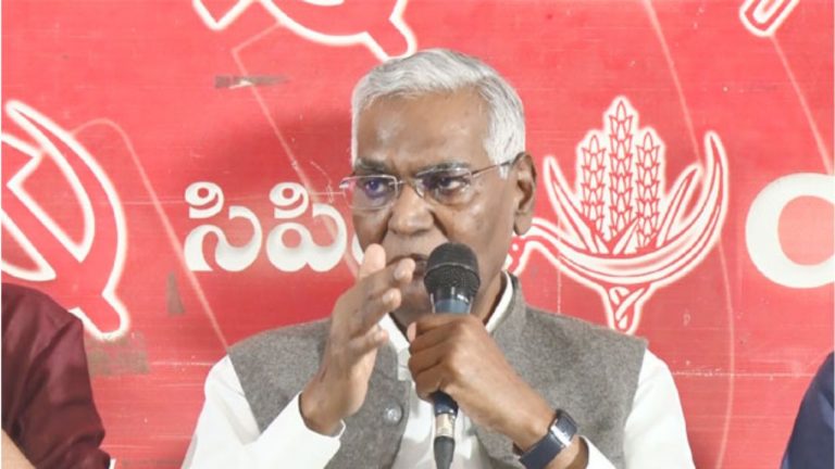 D Raja: నక్సలైట్లు పేరుతో గిరిజనుల్ని చంపుతున్నారు!