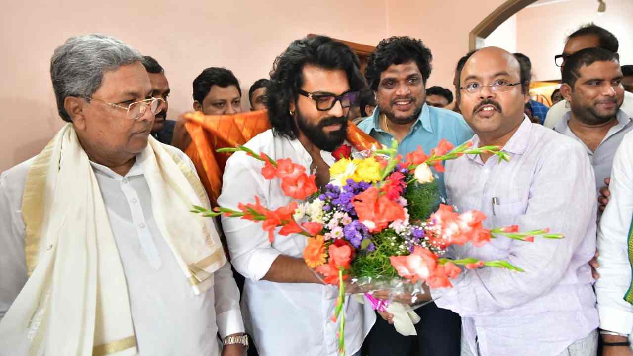 Ram Charan : రామ్ చరణ్ కు సీఎం ఆత్మీయ సన్మానం