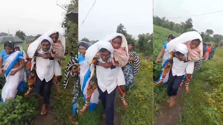 Sangareddy: రోడ్డు సౌకర్యం లేక గర్భిణీ నరకయాతన.. మర్గమధ్యలోనే ప్రసవం..