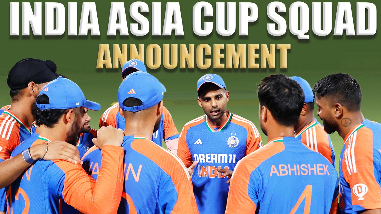 Asia Cup 2025: కెప్టెన్ గా సూర్యకుమార్ యాదవ్.. ఆసియా కప్⁬ టీం ఇదే!