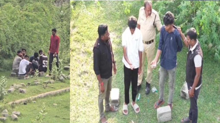 Drug Abuse: మత్తు ఇంజెక్షన్లు తీసుకుంటూ డ్రోన్ కెమెరాకు చిక్కిన యువకులు