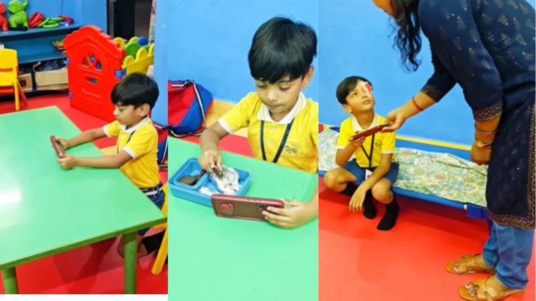 Viral Video: మీ పిల్లలు మొబైల్స్ కు బానిసలయ్యారా..? ఒక్కసారి ఈ వీడియో చూపించండి!