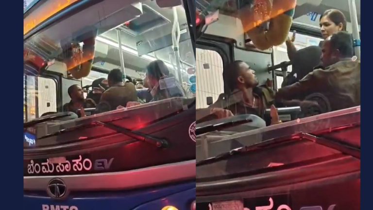 Bengaluru Video: బస్సులో కొట్టుకున్న డ్రైవర్‌-మహిళా ప్రయిణికురాలు.. ఏం జరిగిందంటే..!