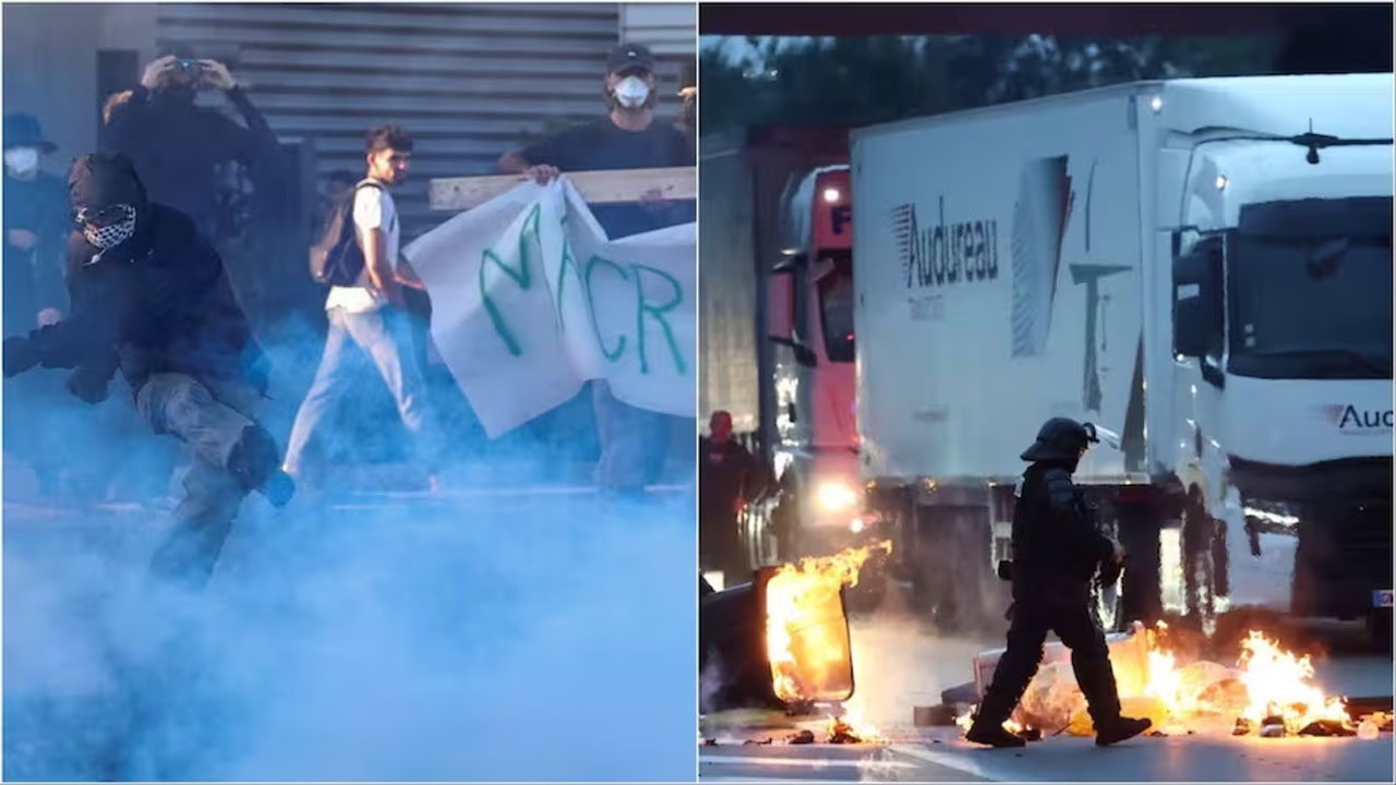 France Protests: నేపాల్ తర్వాత.. నిరసనలతో అట్టుడుకుతున్న ఫ్రాన్స్‌..