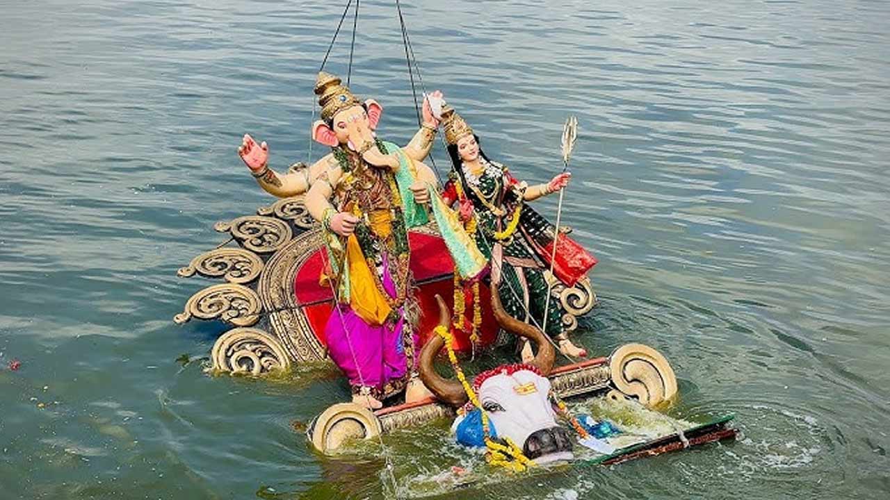 Ganesh Visarjan 2025 : జీహెచ్ఎంసీ పరిధిలో 2.68 లక్షల గణేష్ విగ్రహాల నిమజ్జనం