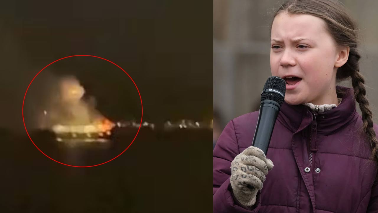 Greta Thunberg: పర్యావరణ ఉద్యమకారిణి గ్రెటా థన్‌బర్గ్‌ ప్రయాణిస్తున్న నౌకపై డ్రోన్‌ దాడి