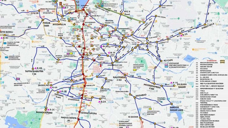 Hyderabad Ganesh Immersion 2025: గణేష్ నిమజ్జనాలు.. రూట్ మ్యాప్