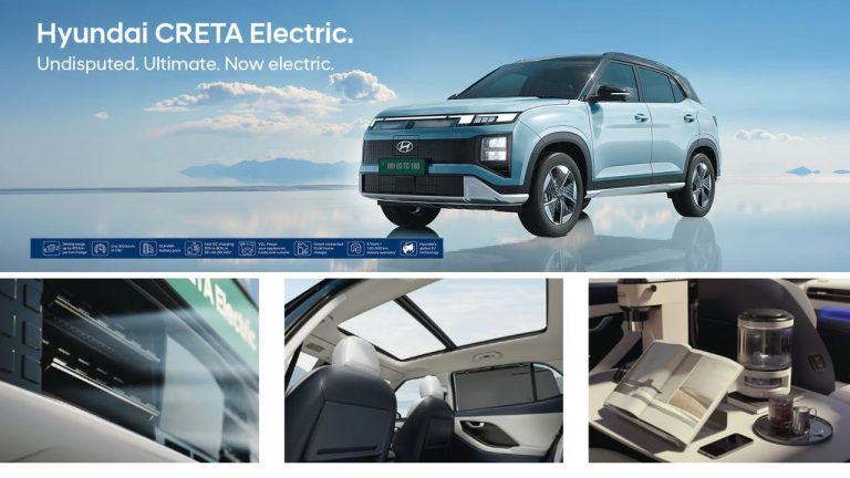 లెవెల్ 2 ADAS, పానోరమిక్ సన్‌రూఫ్, ప్రీమియమ్ ఫీచర్లతో కొత్త Hyundai Creta EV లాంచ్! ధర ఎంతంటే?
