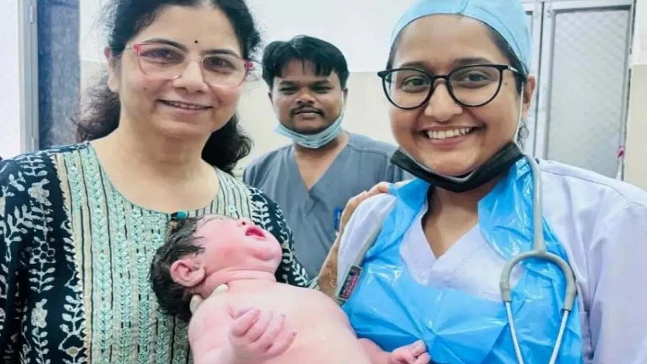 Jabalpur Baby: డాక్టర్లనే ఆశ్చర్యపర్చిన బాల భీముడు.. 5.2 కిలోల బరువుతో పుట్టిన బిడ్డ