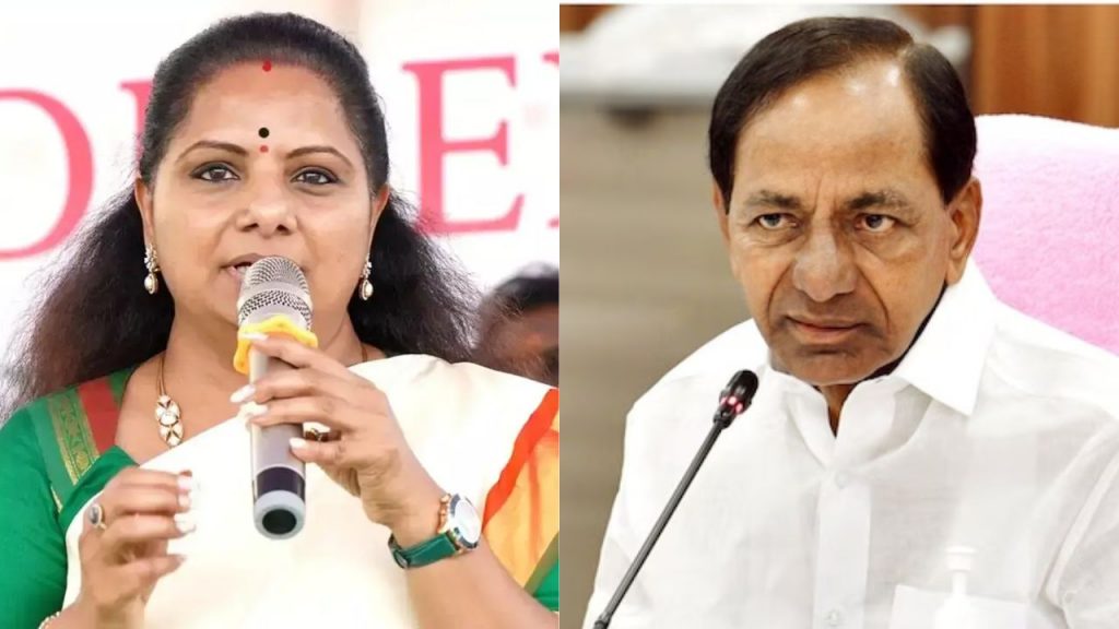 Kavitha Warns Kcr