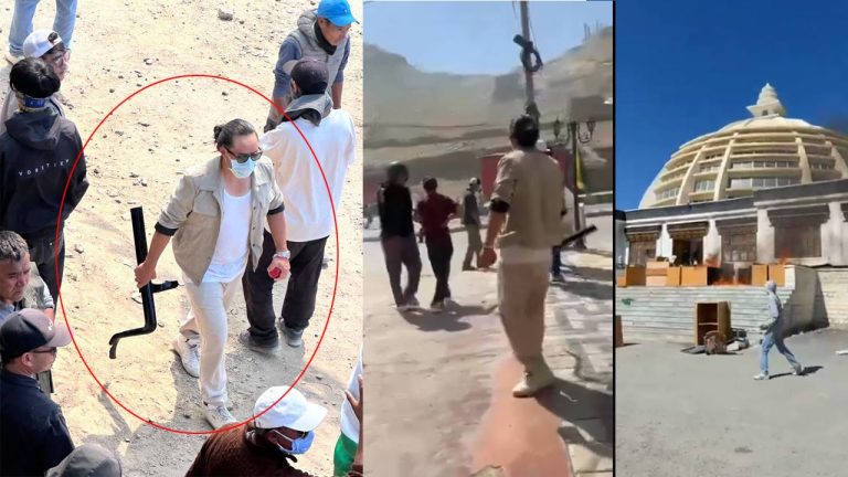 Ladakh Violence: లడఖ్ అల్లర్ల వెనుక కాంగ్రెస్ నేత హస్తం! ఫొటోలు బయటపెట్టిన బీజేపీ
