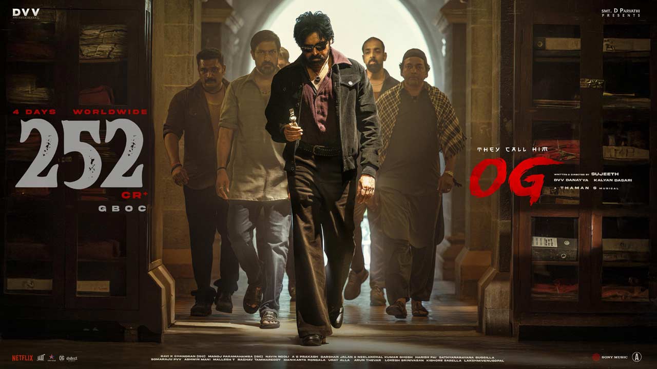 OG : 4 రోజులు 252 కోట్ల విధ్వంసం