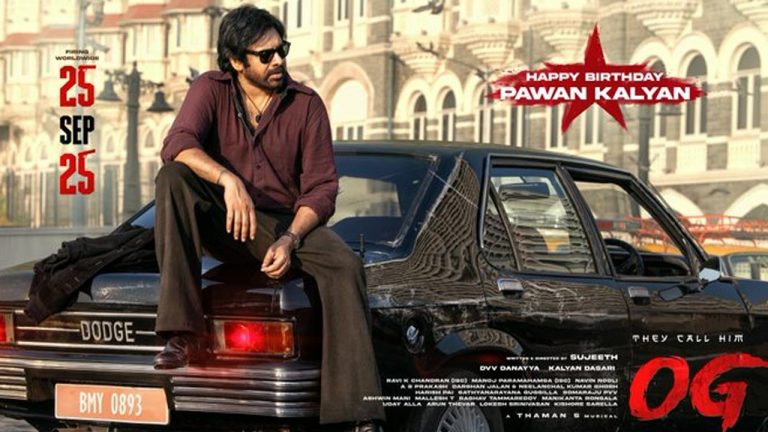OG : ఓజీ నుంచి స్పెషల్ పోస్టర్.. పవన్ స్టైలిష్‌ లుక్