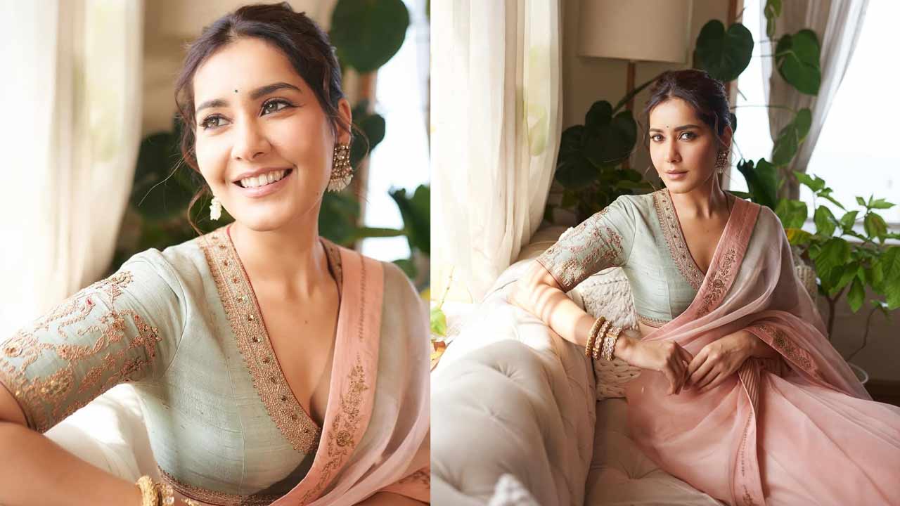 Raashi Khanna : పైట పక్కకు జరిపి రాశీఖన్నా అరాచకం..