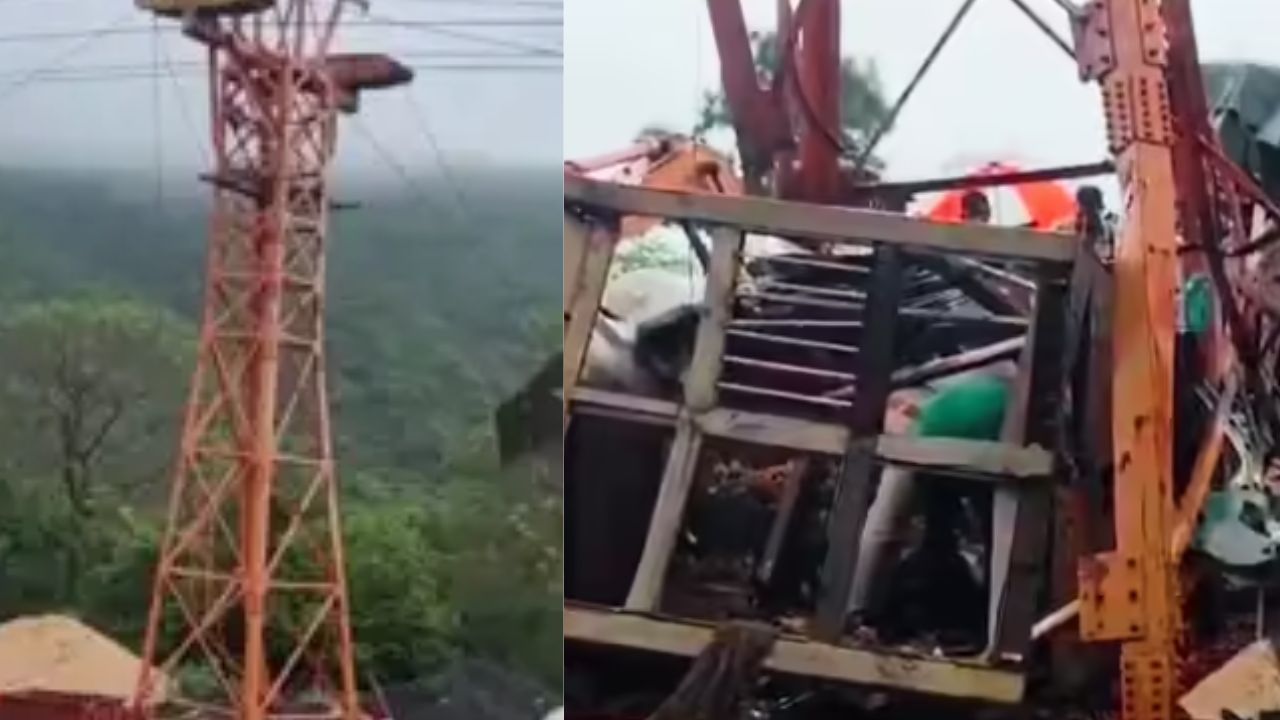 Gujarat: తెగిన కార్గో రోప్ వే .. ఆరుగురు స్పాట్ డెడ్