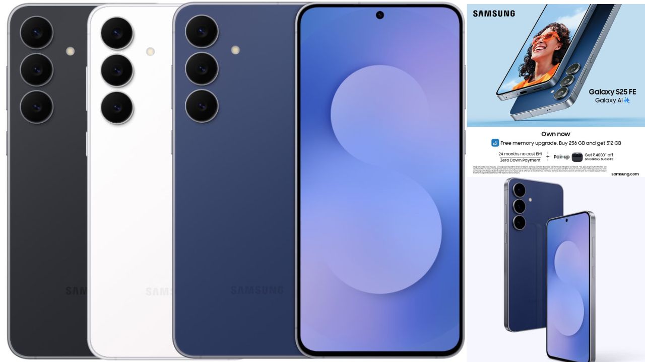50MP OIS కెమెరా, IP68 వాటర్ రెసిస్టెంట్, డాల్బీ ఆట్మాస్ స్టీరియో స్పీకర్లతో నేటి నుంచి Samsung Galaxy S25 FE సేల్స్ షురూ