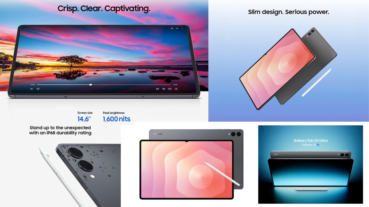 IP68 రేటింగ్, ప్రీమియం ఫీచర్లతో Samsung Galaxy Tab S11, S11 Ultra లాంచ్.. ధర, ఫీచర్స్ ఇలా!