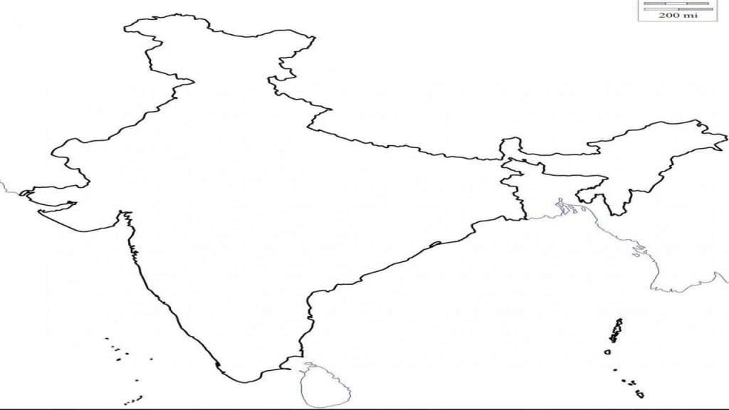 Sri Lanka In India Map