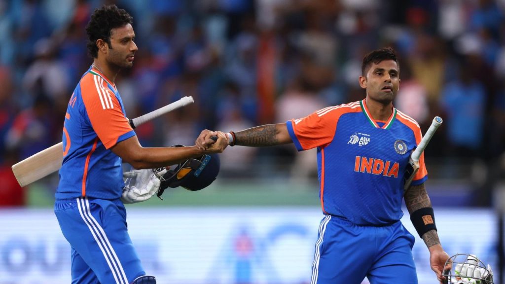 Suryakumar Yadav Handshake