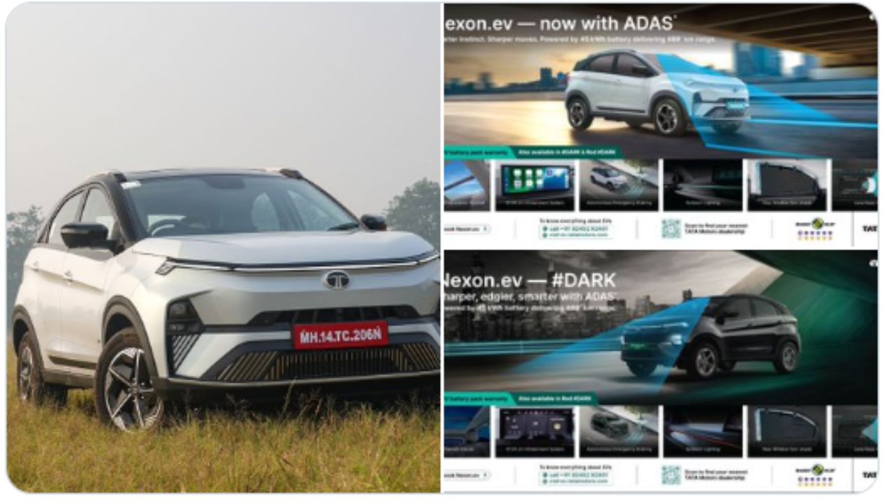 ADAS ఫీచర్లతో పాటు ప్రీమియం లుక్‌ను అందించే ఫీచర్లతో వచ్చేసిన Tata Nexon.ev!