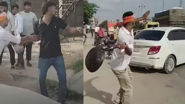 Uttar pradesh: రెస్టారెంట్ బయట గొడవ.. పొట్టు పొట్టు కొట్టుకున్న పోరగాళ్లు