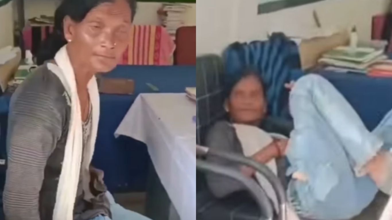 Viral Video: ఫుల్ గా తాగి స్కూల్ కి వచ్చి.. సోయి లేకుండా పడుకున్న లేడీ ప్రిన్సిపాల్