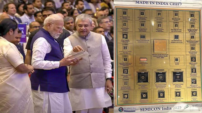 Vikram 32-bit Processor: సెమికాన్ ఇండియాలో.. తొలి మేడ్ ఇన్ భారత్ చిప్‌ను విడుదల చేసిన ప్రధాని మోడీ..