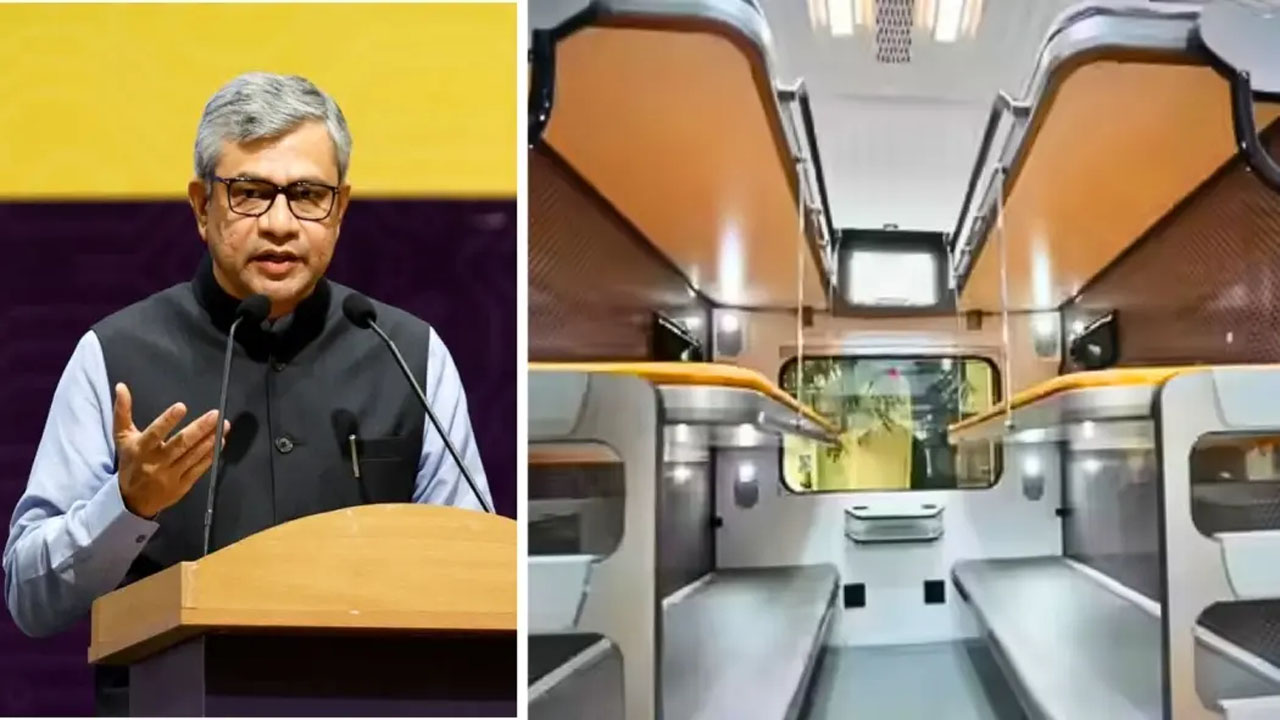 Vande Bharat Sleeper Trains: పట్టాలెక్కనున్న వందే భారత్ స్లీపర్ రైలు.. తేదీ చెప్పేసిన రైల్వే మంత్రి..!