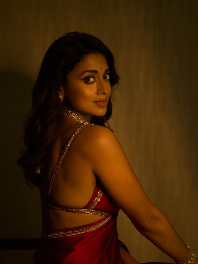 సారీలో శ్రీయ అందం సోషల్ మీడియాలో సెగలు రేపింది