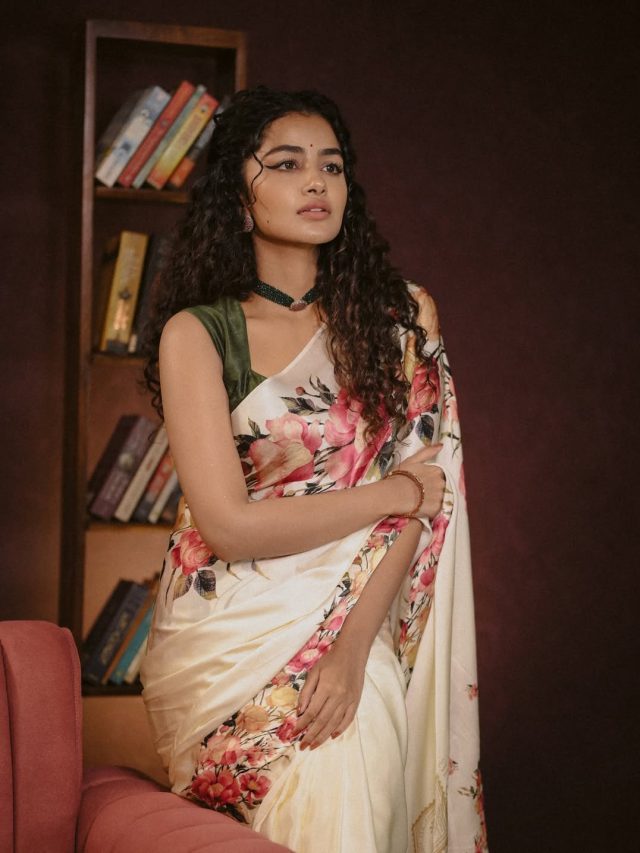 సారీలో మెరిసిన అనుపమ పరమేశ్వరన్..