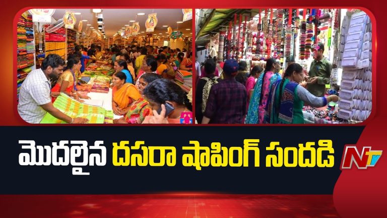 Telangana : తెలంగాణలో దసరా షాపింగ్ బీభత్స ప్రారంభం.. హైదరాబాద్ మార్కెట్లలో ఉత్సాహం