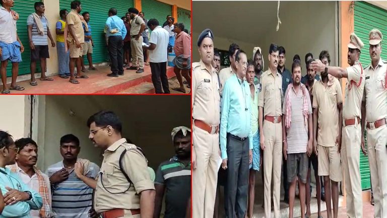 Mahabubabad: హమాలీలపై సీఐ బూతు పురాణం.. ఓ పోలీస్ సార్ గిట్లనే మాట్లాడతారా..?