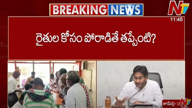 YS Jagan: బ్లాక్ మార్కెట్ లోకి ఎరువుల తరలింపు.. రైతుల కోసం పోరాడితే తప్పేంటి..?