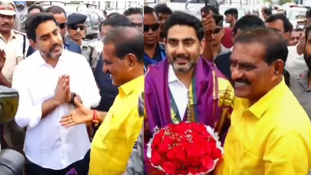 Nimmala Ramanaidu: కూతురు పెళ్లిలోనూ పసుపు చొక్కానే ధరించిన మంత్రి.. నారా లోకేష్ ఆసక్తికర వ్యాఖ్య..