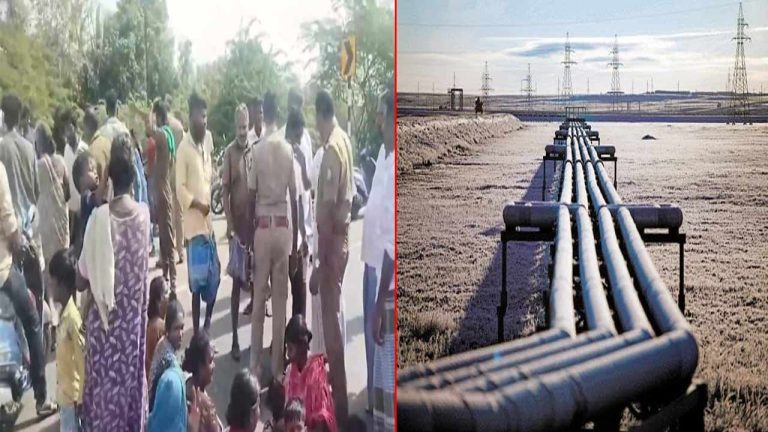 ONGC Oil Leak Row: ఓఎన్‌జీసీ ఆయిల్ లీక్.. అధికారులపై తిరగబడ్డ గ్రామస్తులు