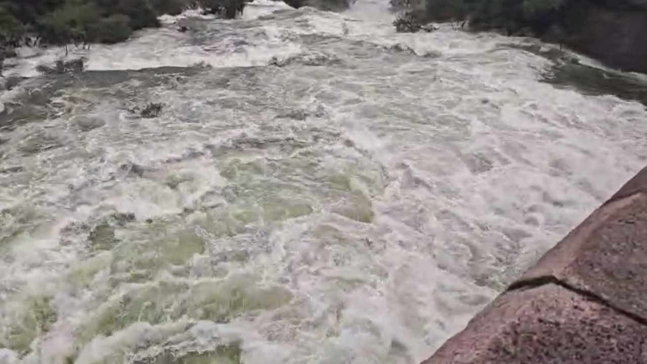 Musi River : ప్రమాదకర స్థాయిలో ప్రవహిస్తున్న మూసీ నది