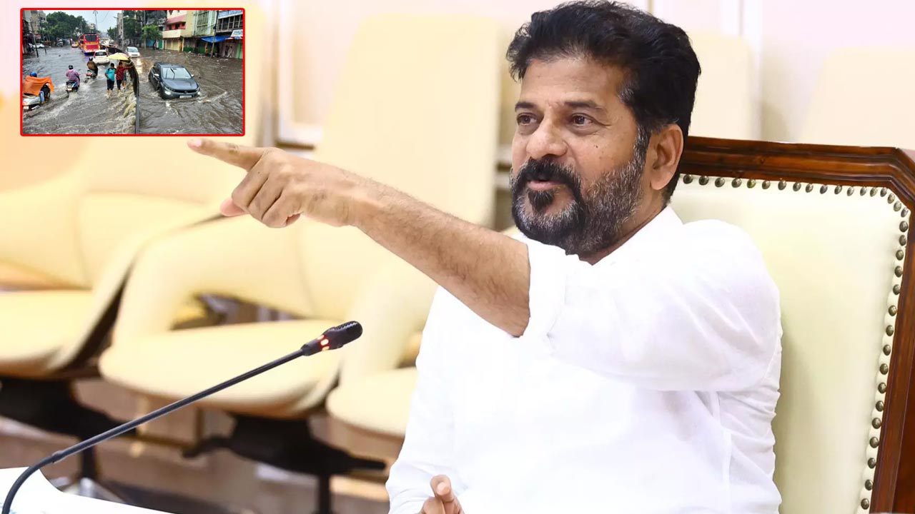 CM Revanth Reddy: తెలంగాణలో భారీ వర్షాలు.. పోలీసులు, హైడ్రాను అలర్ట్ చేసిన  సీఎం రేవంత్!