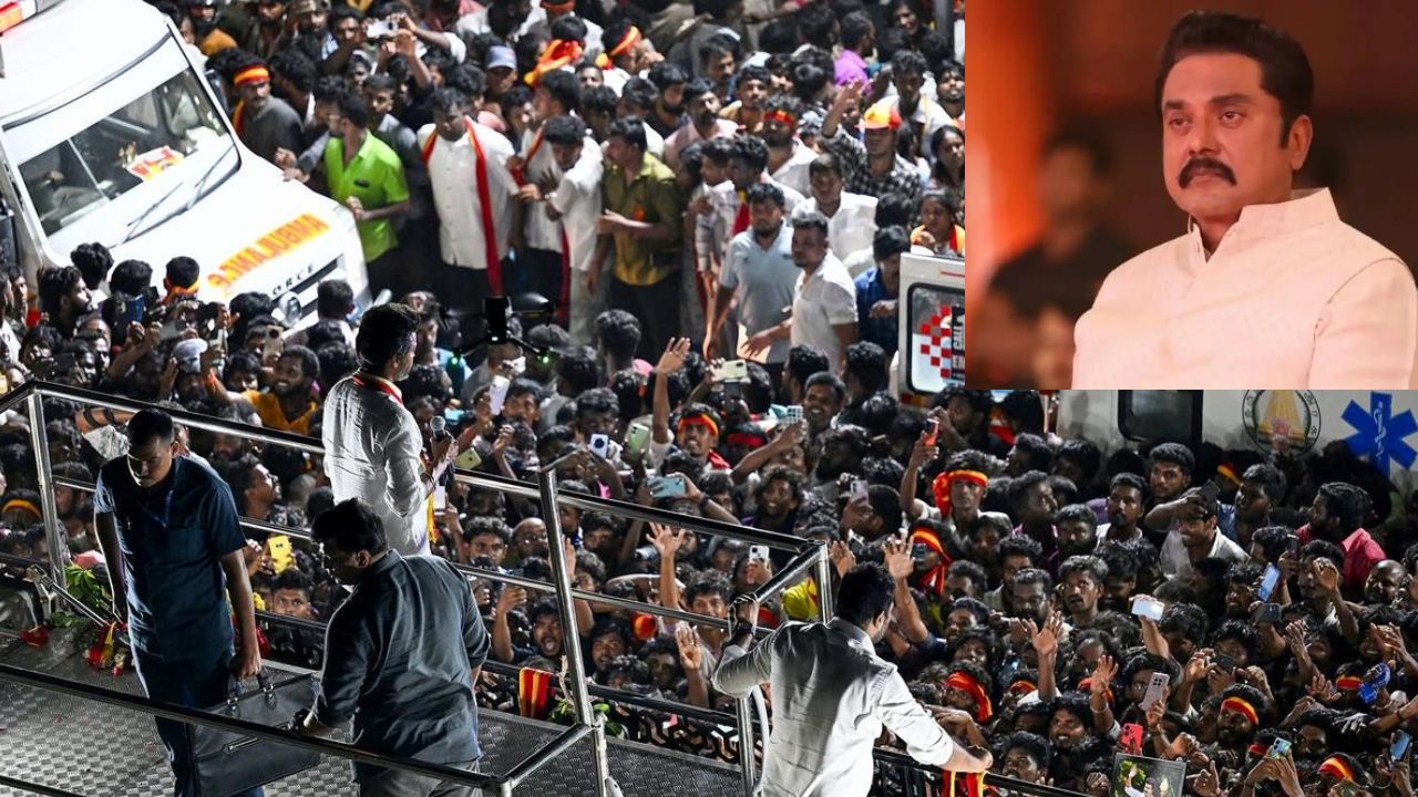 Vijay : విజయ్ ర్యాలీలో తొక్కిసలాట .. మండిపడిన శరత్‌కుమార్