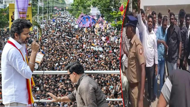 High Tension Chennai: హీరో విజయ్ ఇంటి వద్ద హైటెన్షన్.. మద్రాసు హైకోర్టుకు టీవీకే!