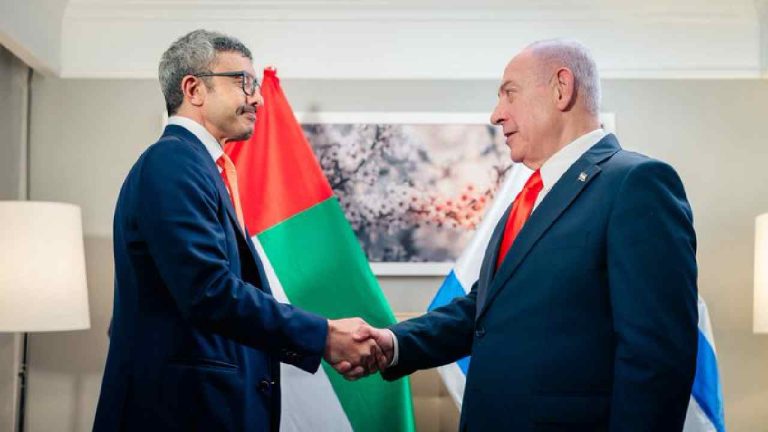 Netanyahu: అరబ్ దేశాలకు యూఏఈ షాక్.. నెతన్యాహూతో మీటింగ్..